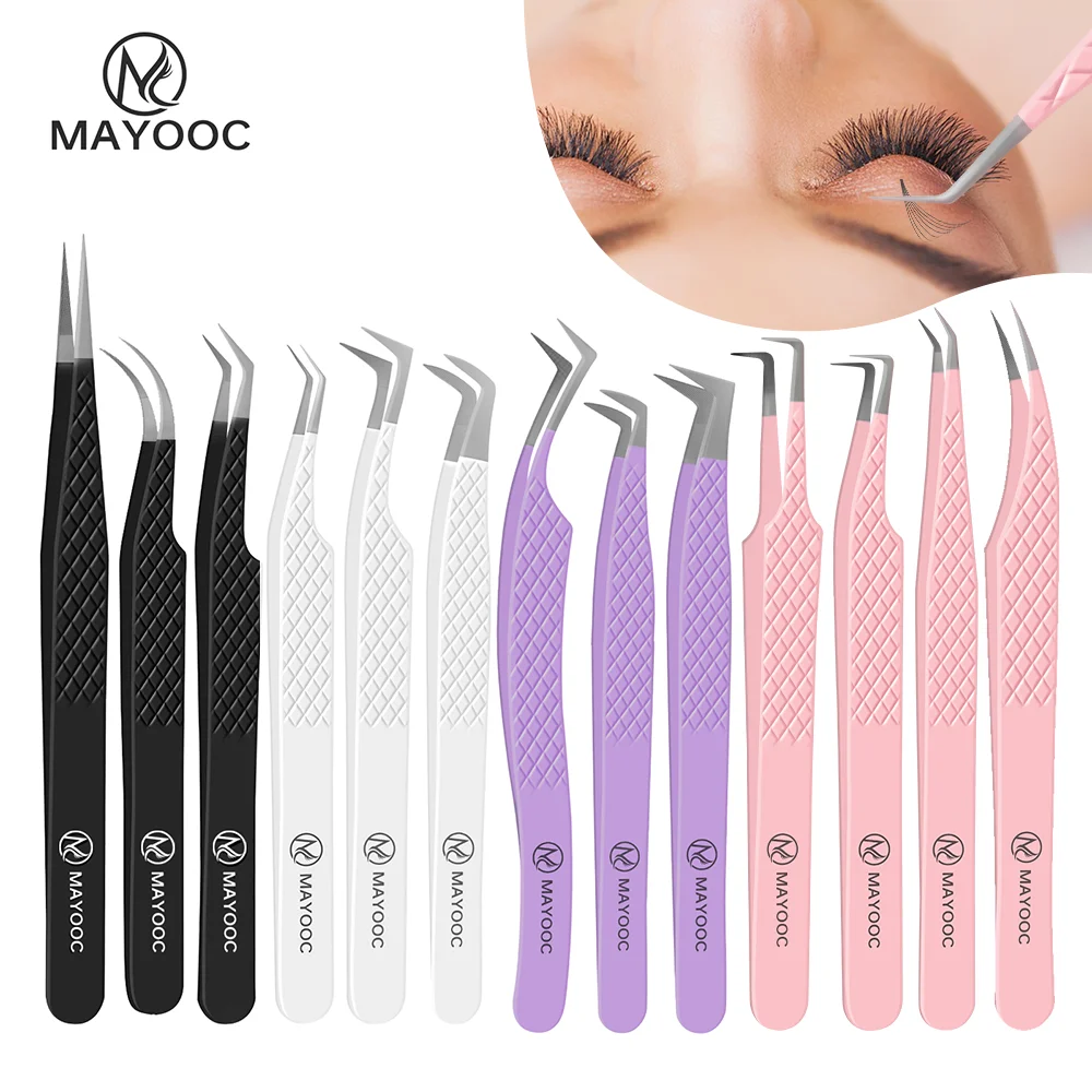Eyelash Extension Logo - Pinzas para extensiones de pestañas con