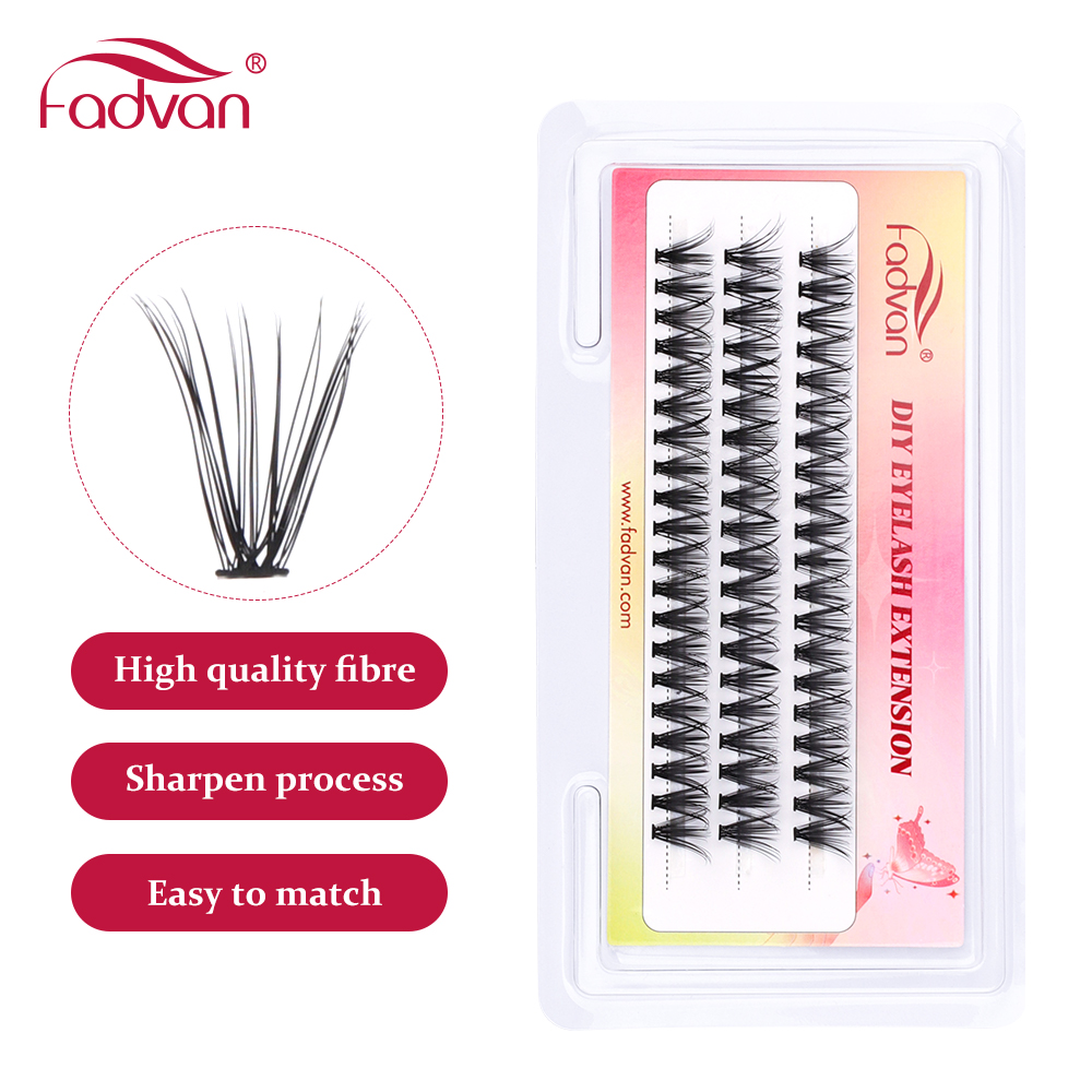 Eyelash Extension Permanent - FADVAN 3 filas C Curl 10D/20D/30D/40D