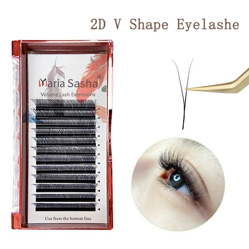 Eyelash Extension Logo - Pestañas MARIA 2D en forma de