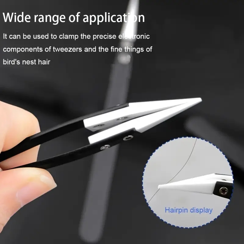 Pinzas antiestáticas de cerámi - Isolation Tweezer Curved reseña y precio