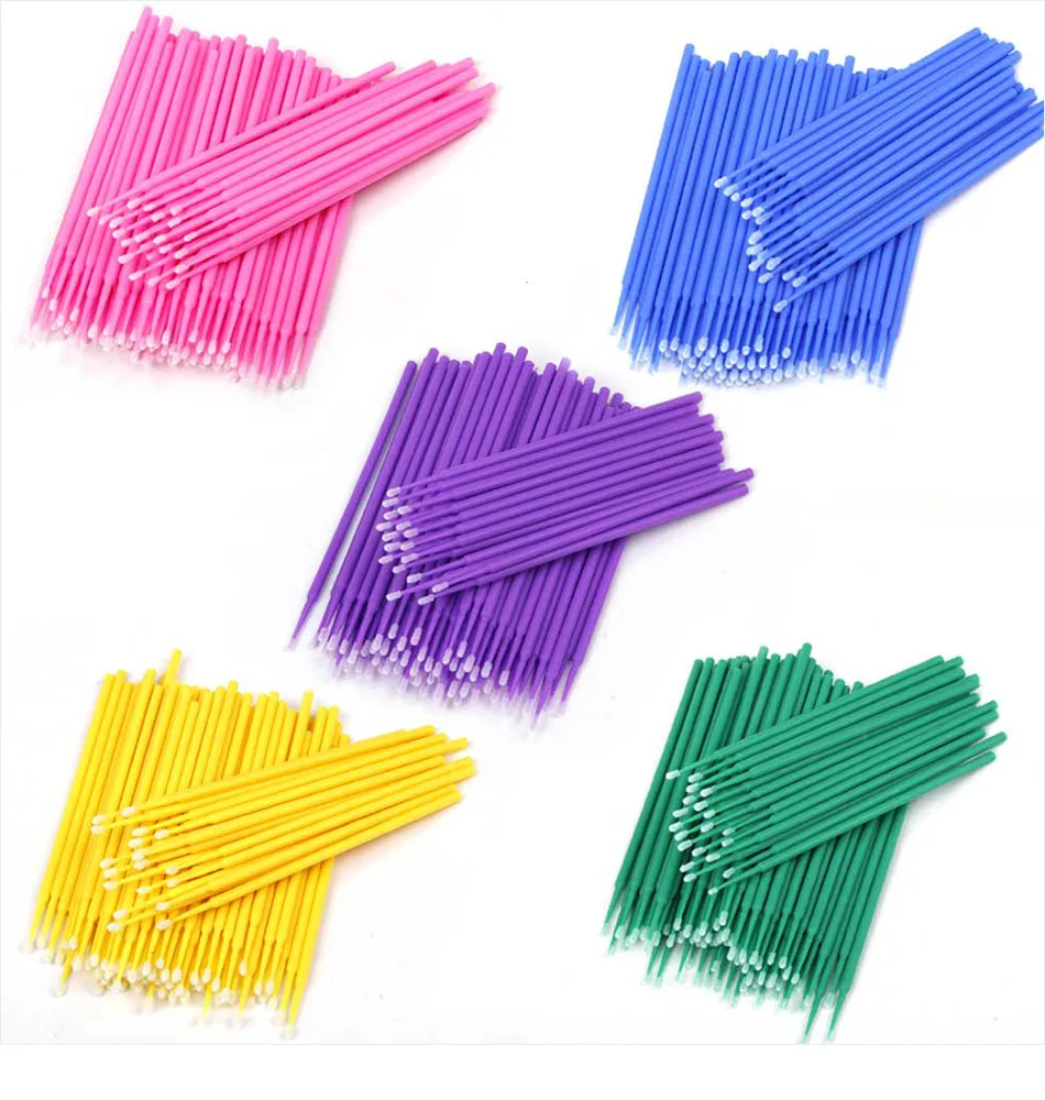 100 unids/bolsa cepillo de pes - Eyelash Extension Removal reseña y precio