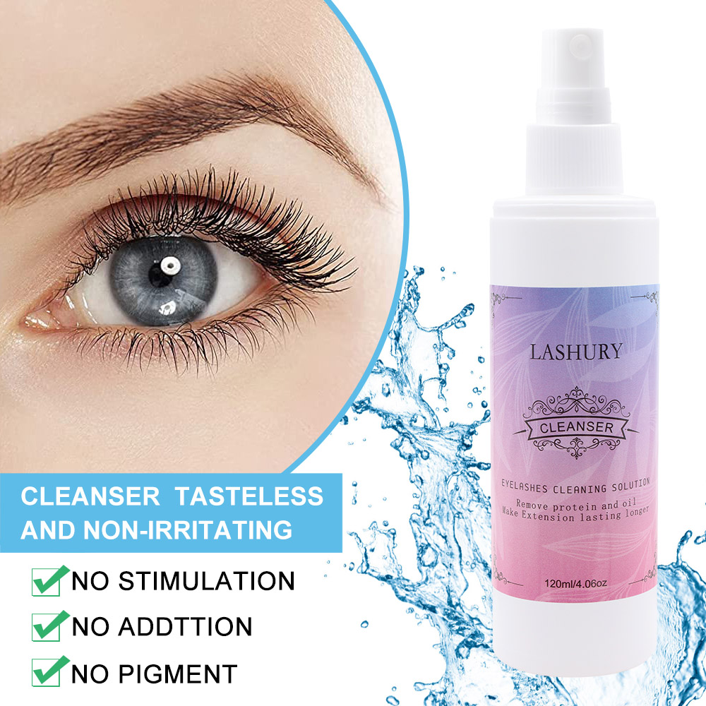 Juego de Mousse de limpieza de - Eyelash Extension For No Eyelid reseña y precio