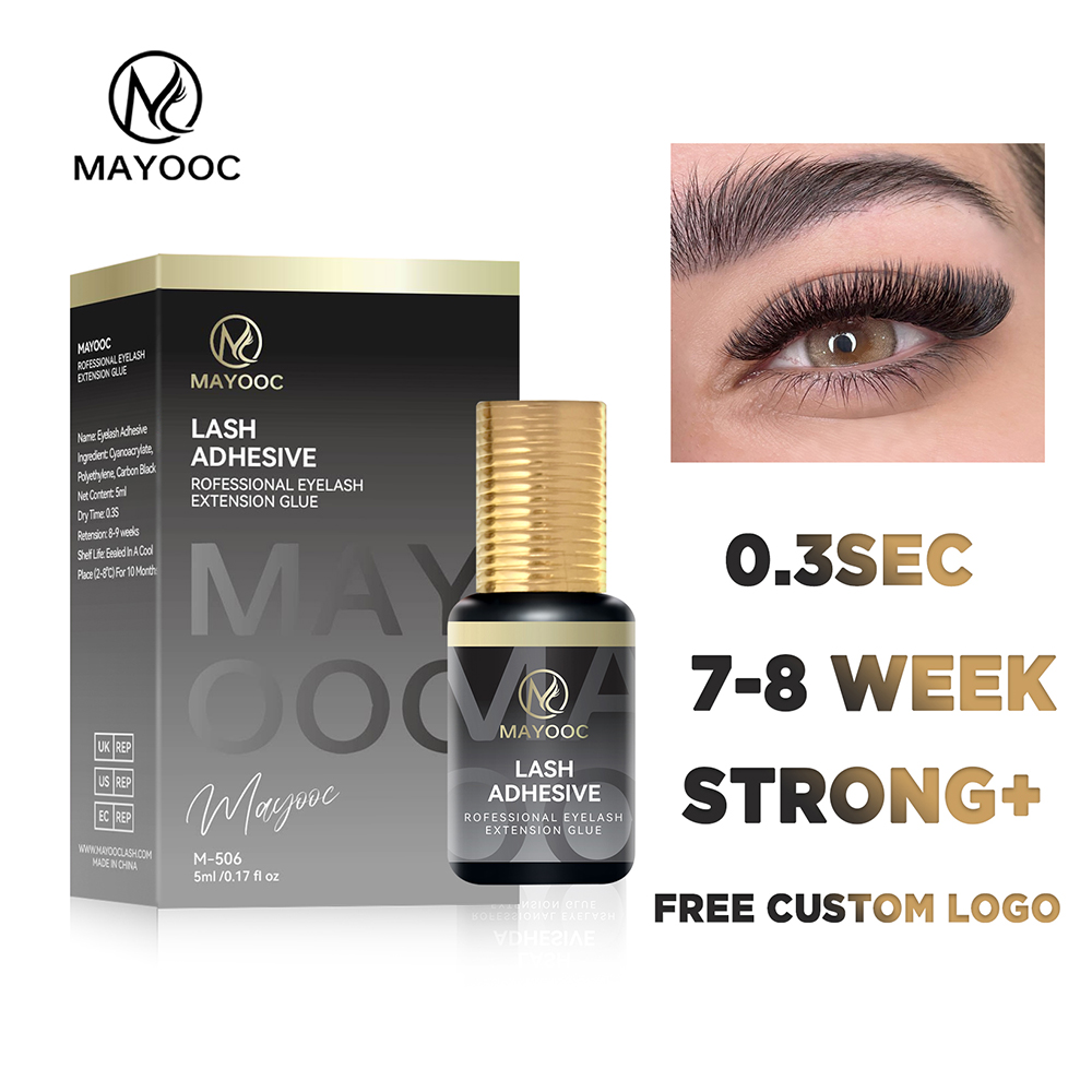 MAYOOC-pegamento para extensió - Eyelash Extension Logo reseña y precio