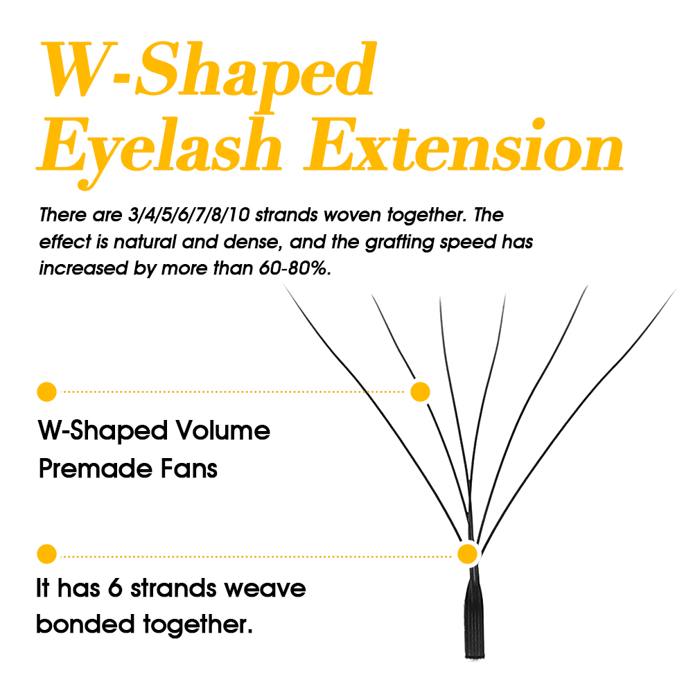 Pestañas individuales estilo M - Eyelash Extension Logo reseña y precio