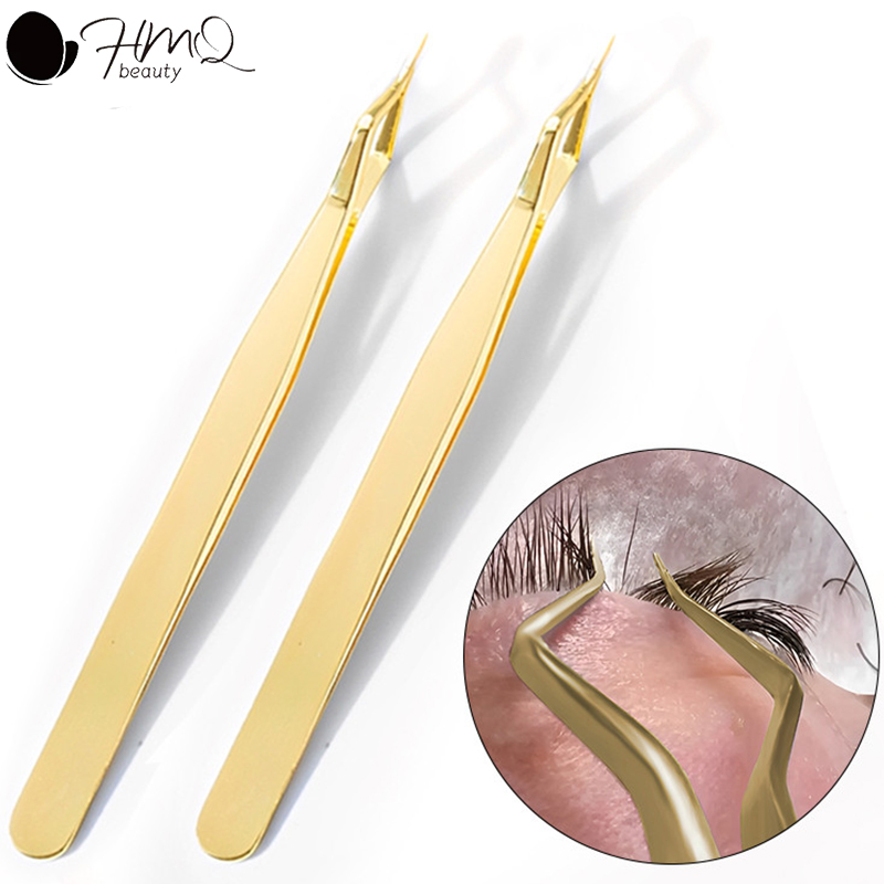 Pinzas de extensión de pestaña - Isolation Tweezer Curved reseña y precio