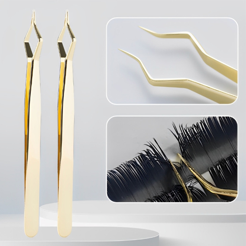 Pinzas de extensión de pestaña - Isolation Tweezer Curved reseña y precio