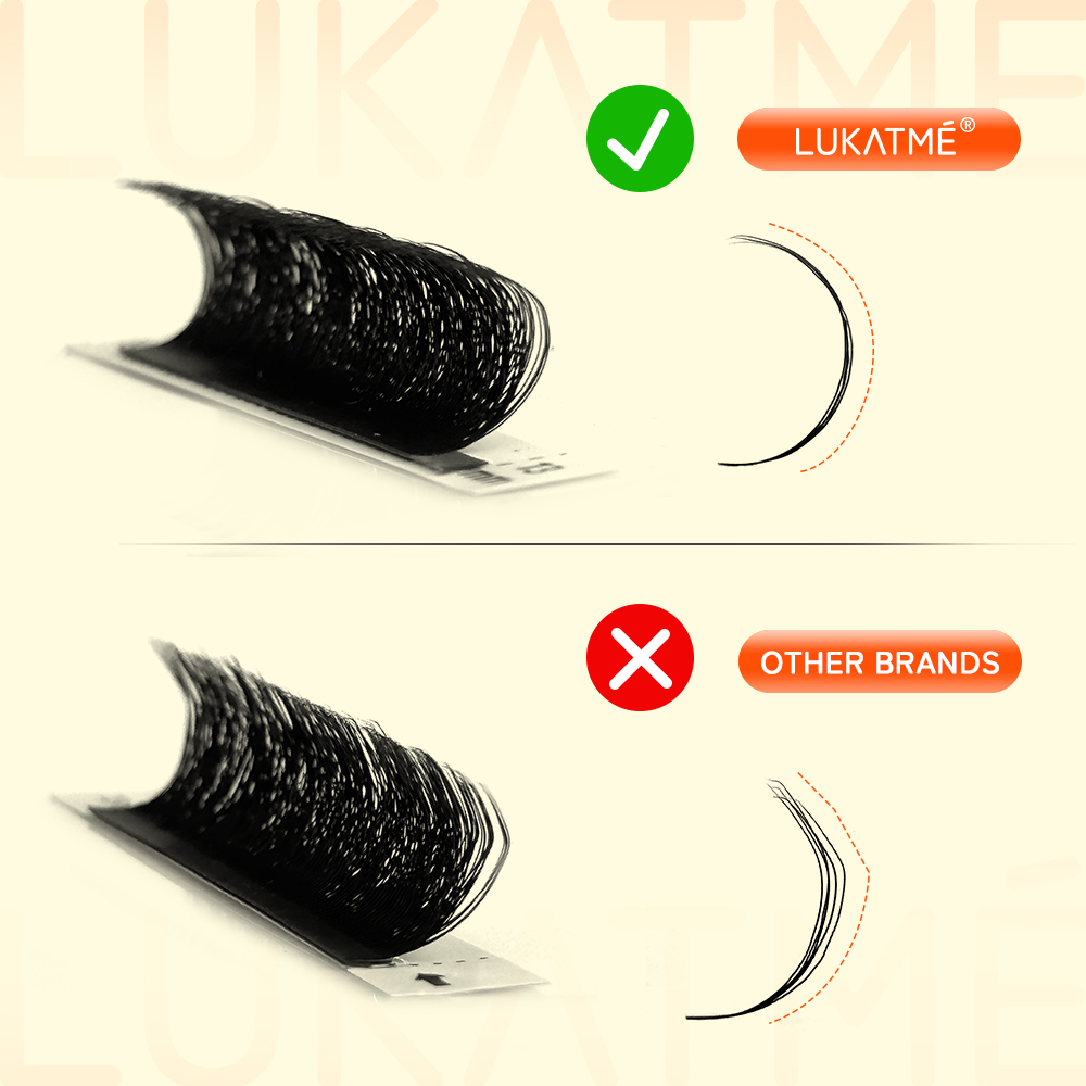 LUKATME W 3D 4D 5D 6D 7D Exten - Eyelash Extension Logo reseña y precio
