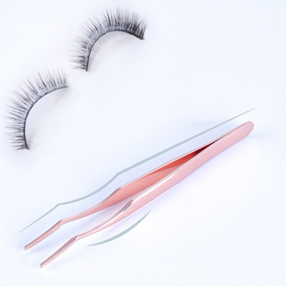 2 pinzas metálicas para pestañ - Isolation Tweezer Curved reseña y precio