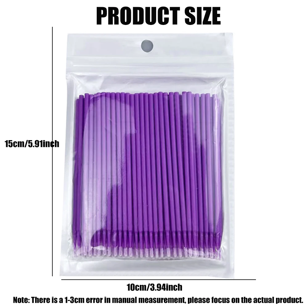 Lash 100PCS Cepillos Desechabl - Eyelash Extension Removal reseña y precio