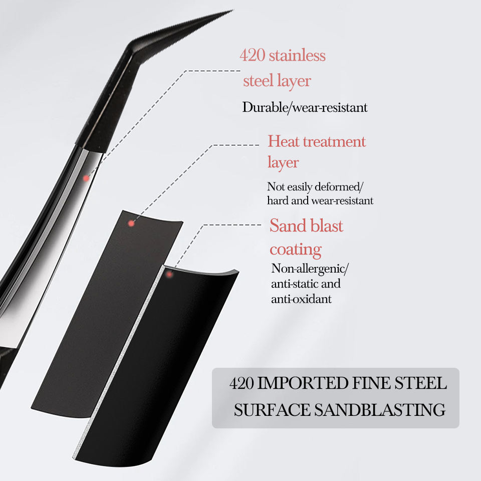 Pinzas antiestáticas en ángulo - Isolation Tweezer Curved reseña y precio