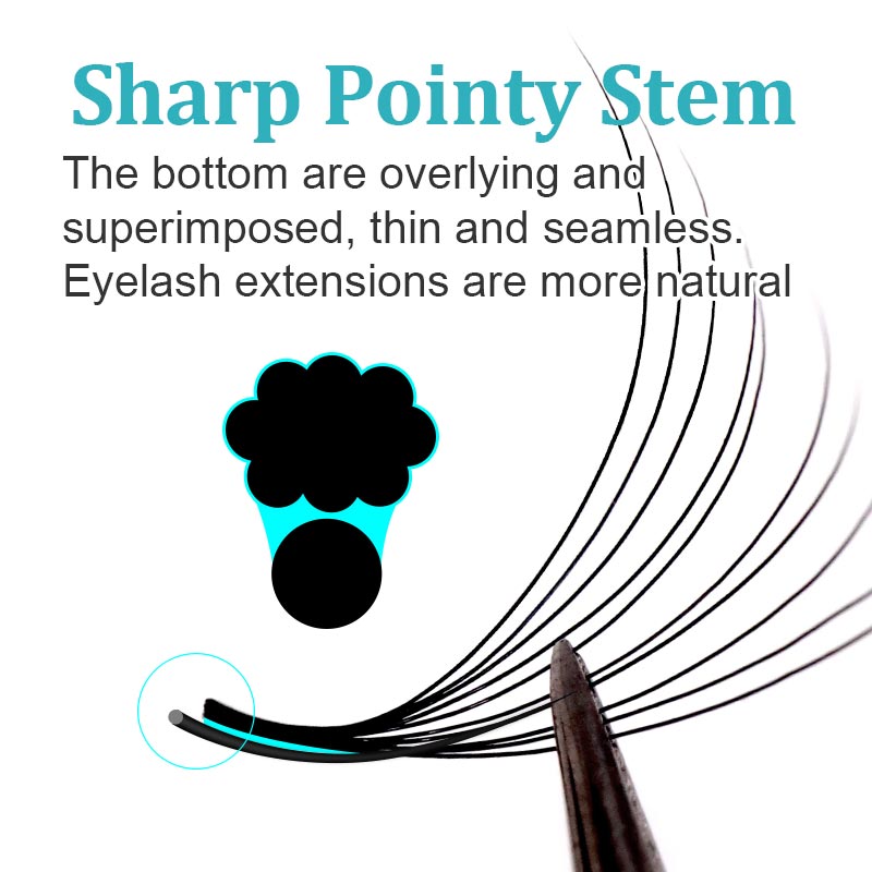 Cmicc 500/1000 Fans de Longitu - Eyelash Extension Medium reseña y precio
