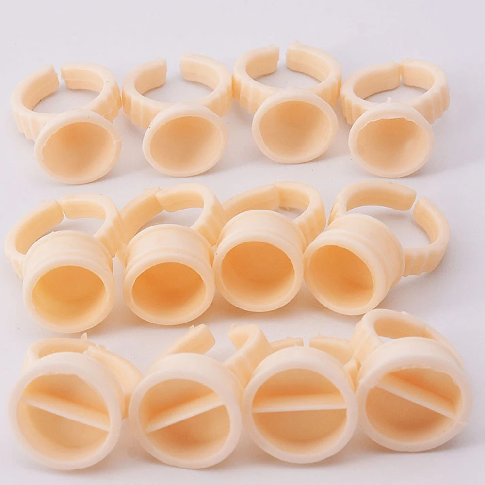 100 unidades de anillos de sil - Eyelash Extension Permanent reseña y precio