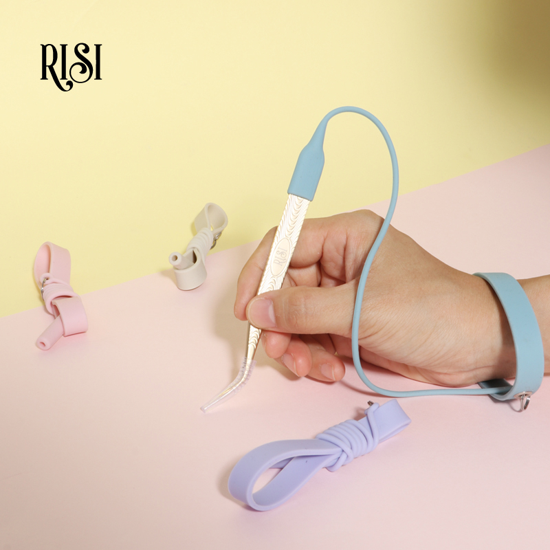 RISI-Pinzas de silicona para e - Lash Extension Tweezers reseña y precio
